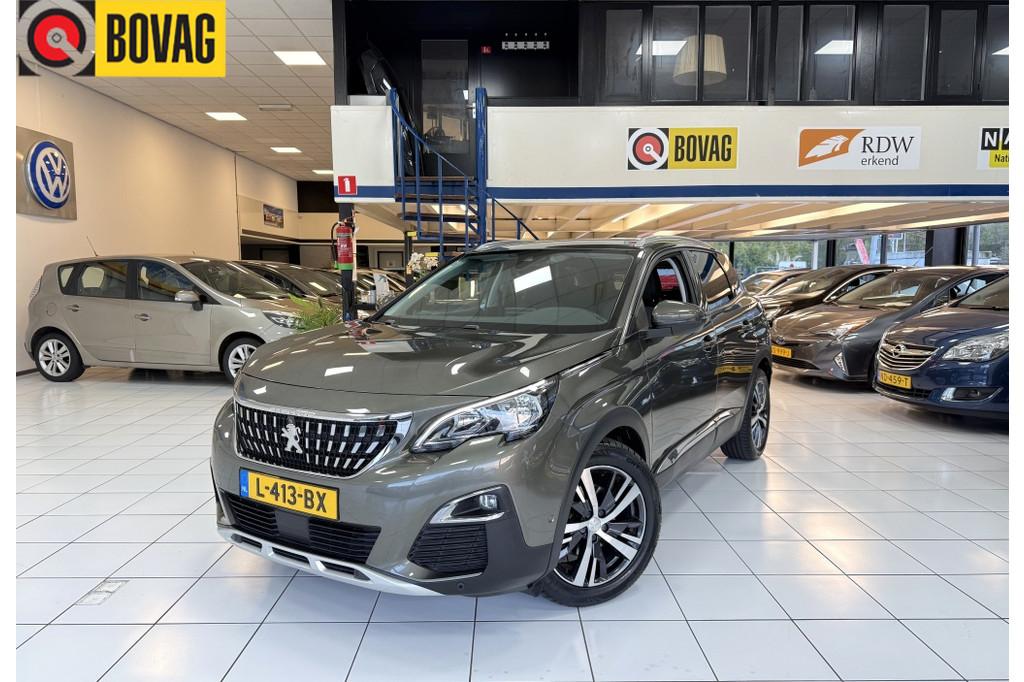 Peugeot 3008 1.2 PureTech Prem Bovag Garantie NAP (bj 2018), Automaat, Stof, Gebruikt, Euro 6
