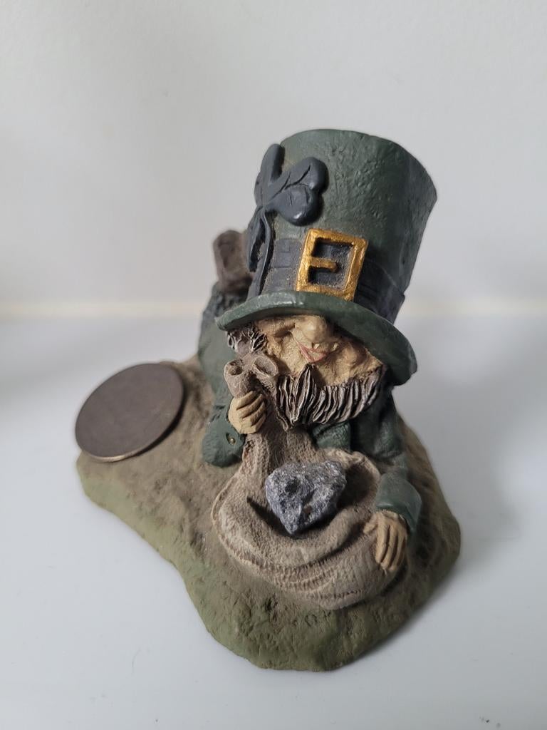 Laaf met munt ! DUFFY the Thinker., Verzamelen, Efteling, Ophalen of Verzenden, Button of Speldje