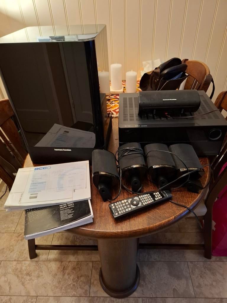 Harman Kardon Home Cinema Set - Compleet Theater Geluid, Audio, Tv en Foto, Home Cinema-sets, Overige merken, Gebruikt, 70 watt of meer