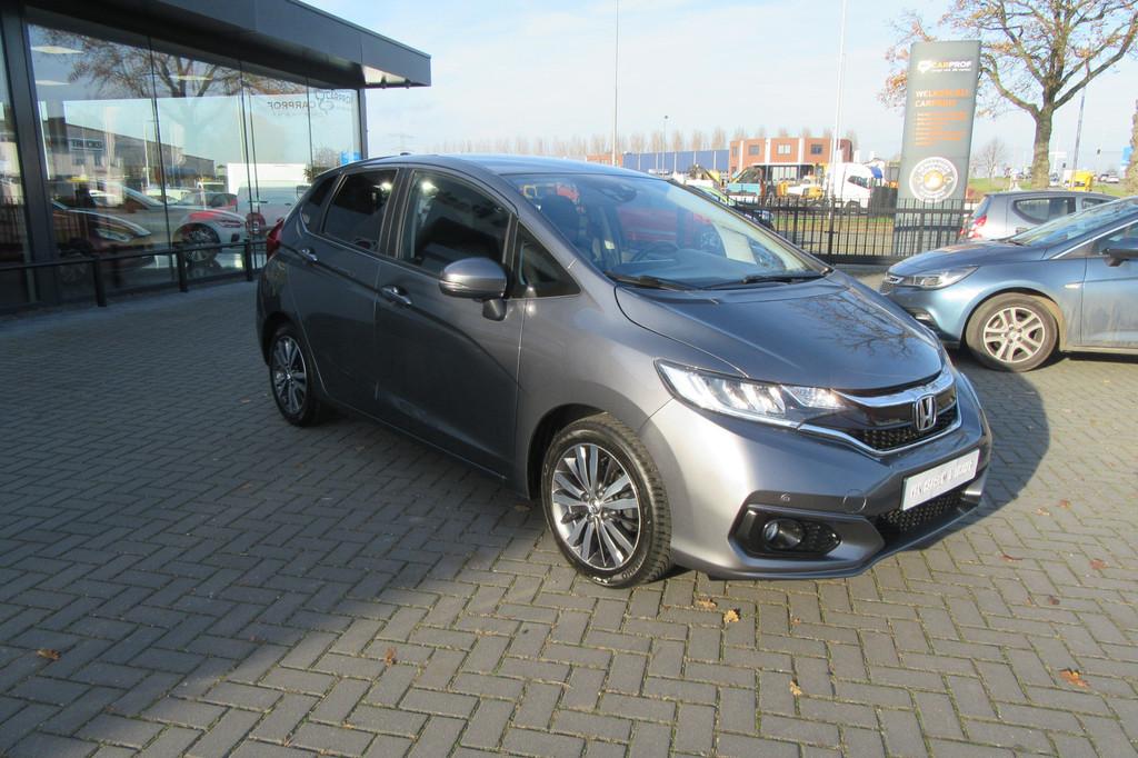 Honda Jazz 1.3 i-VTEC Elegance Automaat , Navi, Camera, Stoe, Auto's, 12 maanden, 450 kg, Gebruikt, 4 cilinders