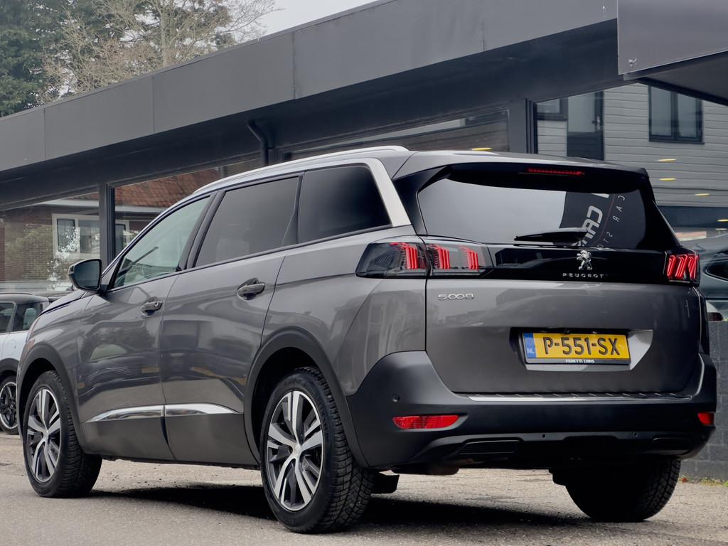 Peugeot 5008 1.2 AUT8 PURETECH ALLURE PACK. 7PERS LEDER NAVI, Gebruikt, Euro 6, 1199 cc, Origineel Nederlands