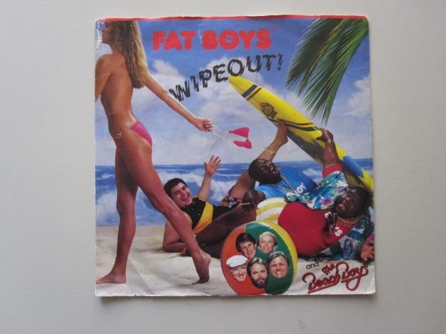 FAT BOYS - wipeout - vinyl 7`, Gebruikt, 7 inch, Single, Ophalen of Verzenden