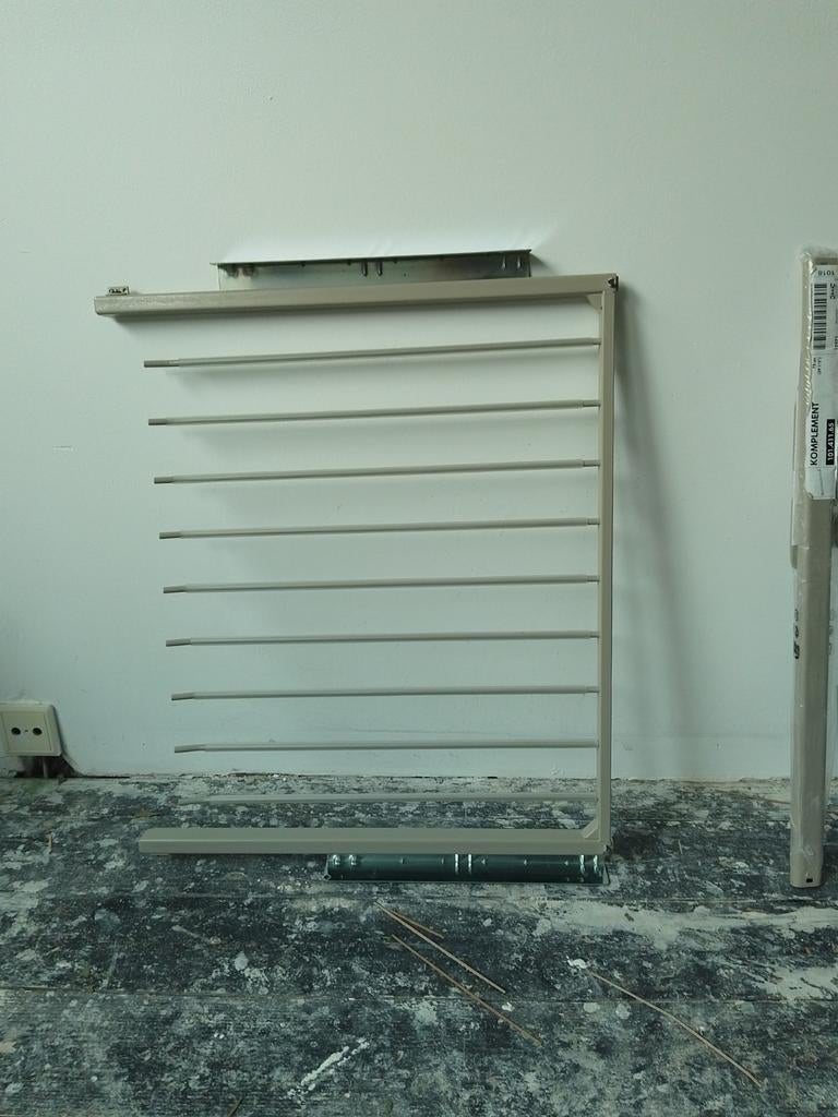 Broeken ophangsysteem komplement Ikea, Huis en Inrichting, Kasten | Kledingkasten, Ophalen, Zo goed als nieuw, 50 tot 100 cm, Minder dan 100 cm