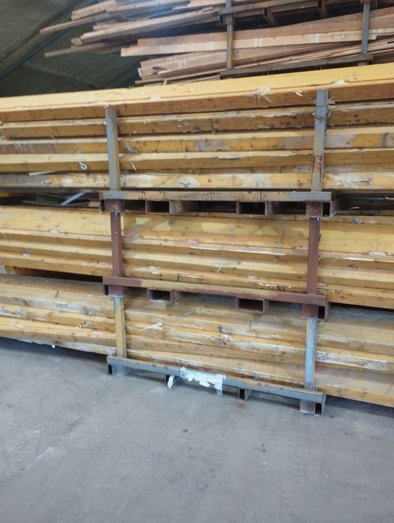 Vuren houten balken, Tuin en Terras, Ophalen, 250 cm of meer, Balken