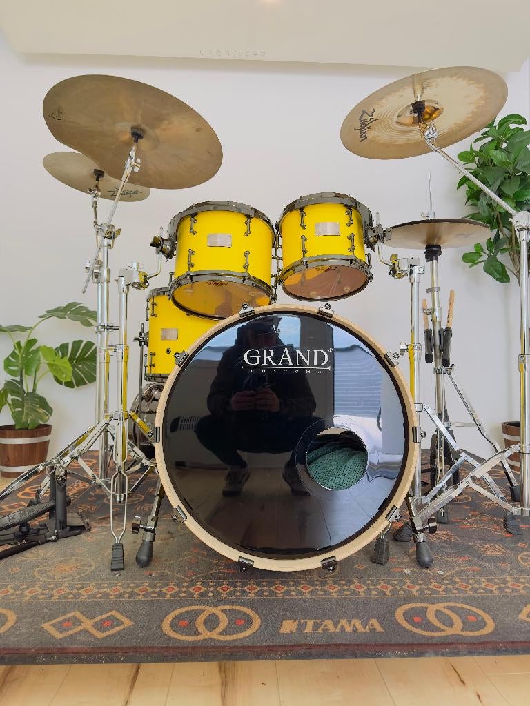 Bubinga Drumstel GRAND CUSTOMS, Ophalen, Trommel