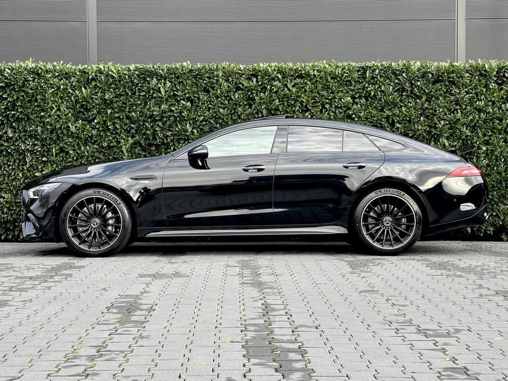 Mercedes AMG GT 4-Door Coupe AMG 43 4MATIC+, PANO, BURMESTER, Automaat, 1940 kg, Gebruikt, Zwart