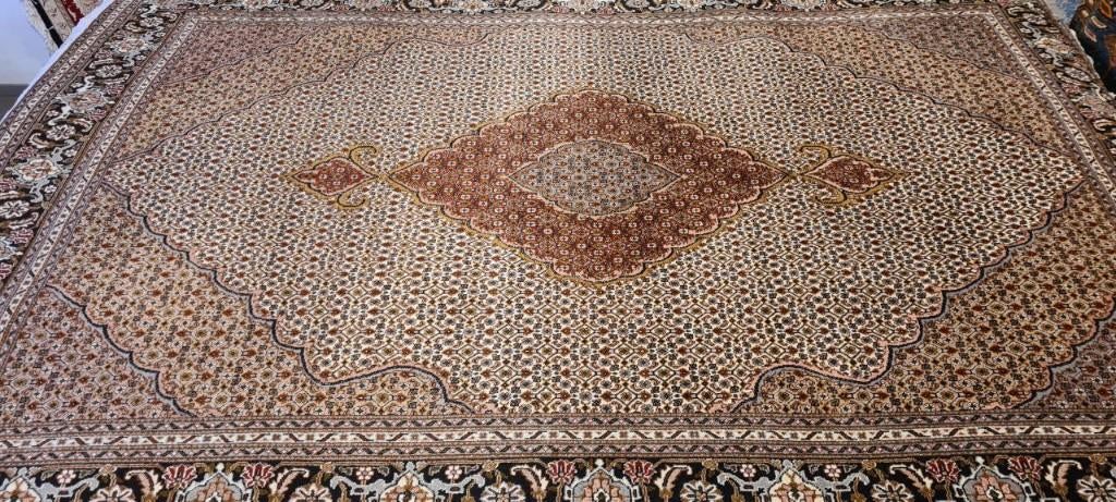 Perzisch tapijt Tabriz mahi 301x201/Vloerkleed/mat/25% sale, Www.simatapijten.nl, 150 tot 200 cm, Ophalen of Verzenden, Info@simatapijten.nl