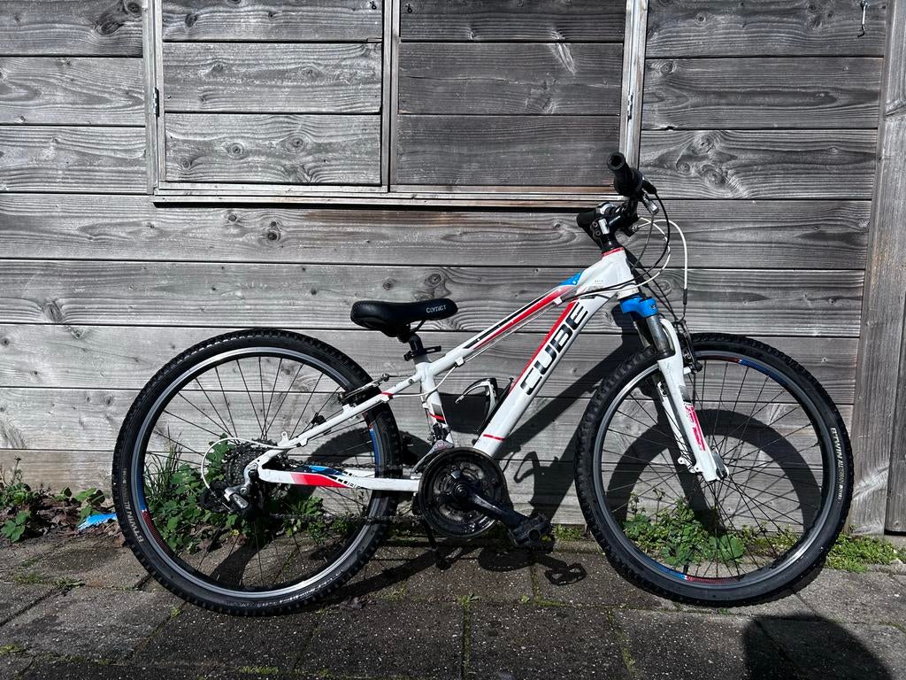 Cube 24 inch kinder mountainbike - Shimano, Fietsen en Brommers, Fietsen | Mountainbikes en ATB, Gebruikt, Hardtail, Heren, 45 tot 49 cm