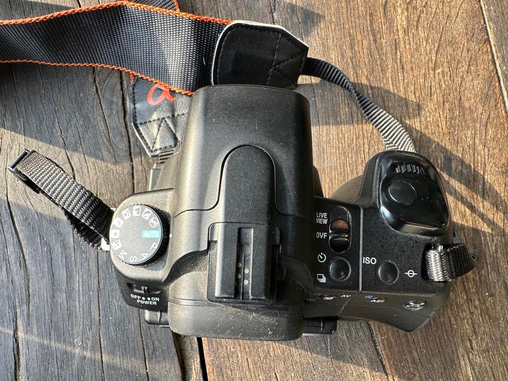 Sony A350 Spiegelreflexcamera met 3 lenzen, Gebruikt, Spiegelreflex, Ophalen of Verzenden, 4 t/m 7 keer