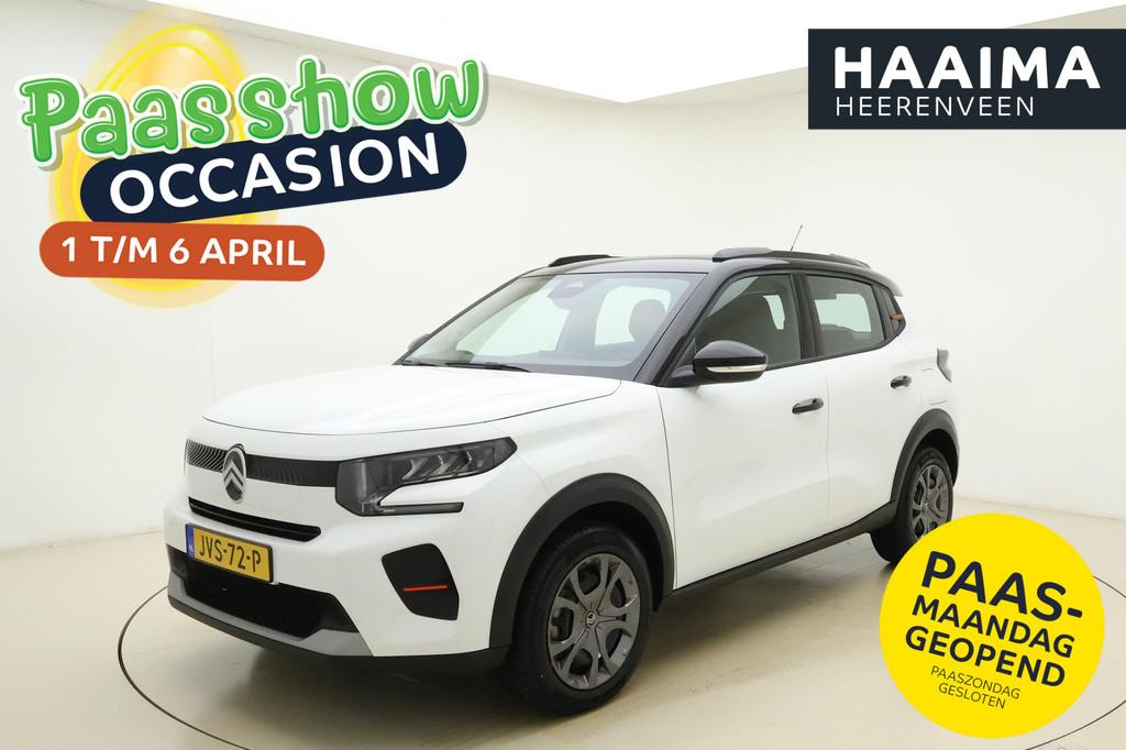 Citroen Ë-C3 Plus 113pk Comfort Range 44 kWh | Demo | Parke, Gebruikt, Parkeersensor, Origineel Nederlands, Grijs