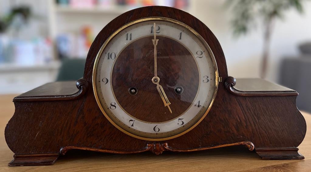 Junghans Pendule klok, Antiek en Kunst, Ophalen