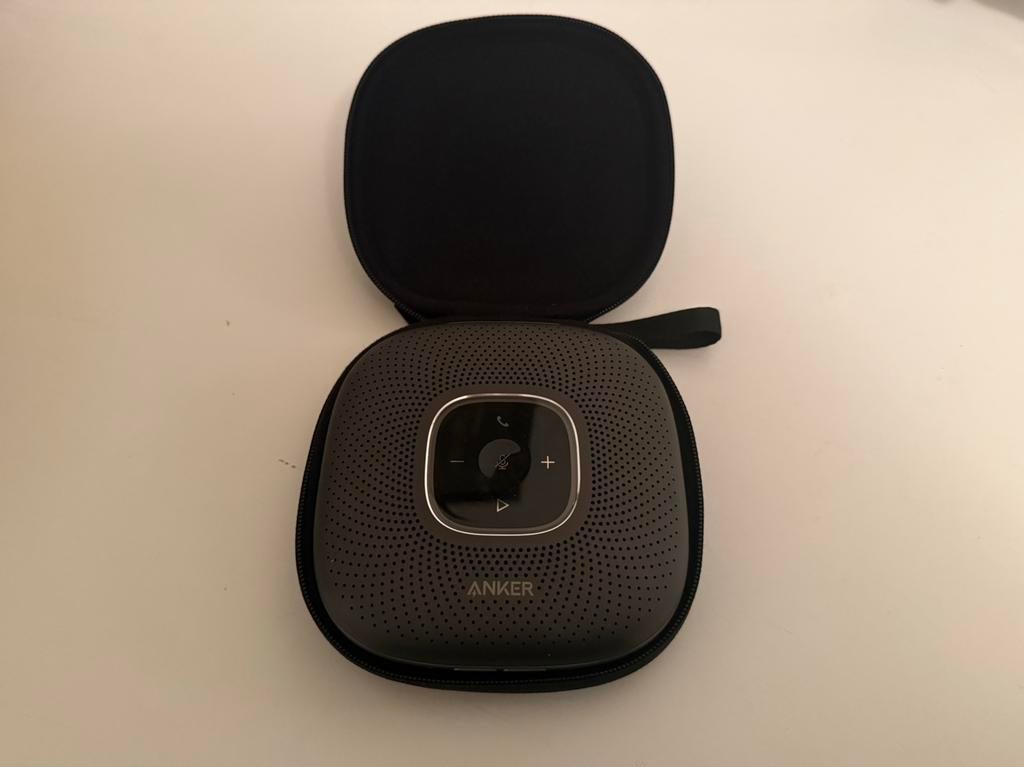 Anker PowerConf A3301 Speakerphone – Compleet met case, Overige merken, Overige typen, Ophalen of Verzenden, Zo goed als nieuw
