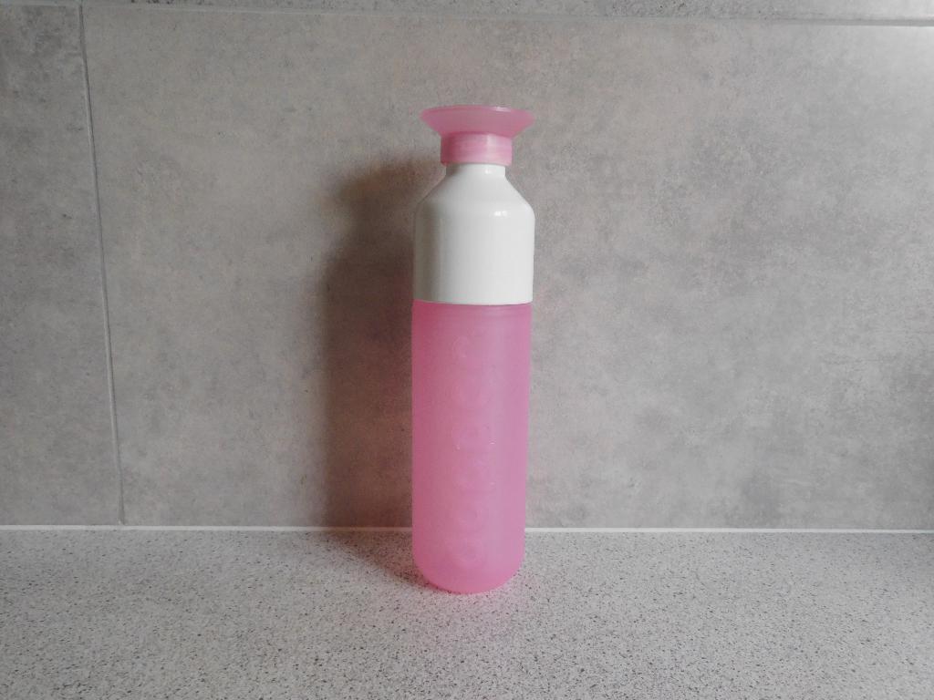 Bidon Drinkfles 490 ml. Roze Dopper, Ophalen of Verzenden, Zo goed als nieuw