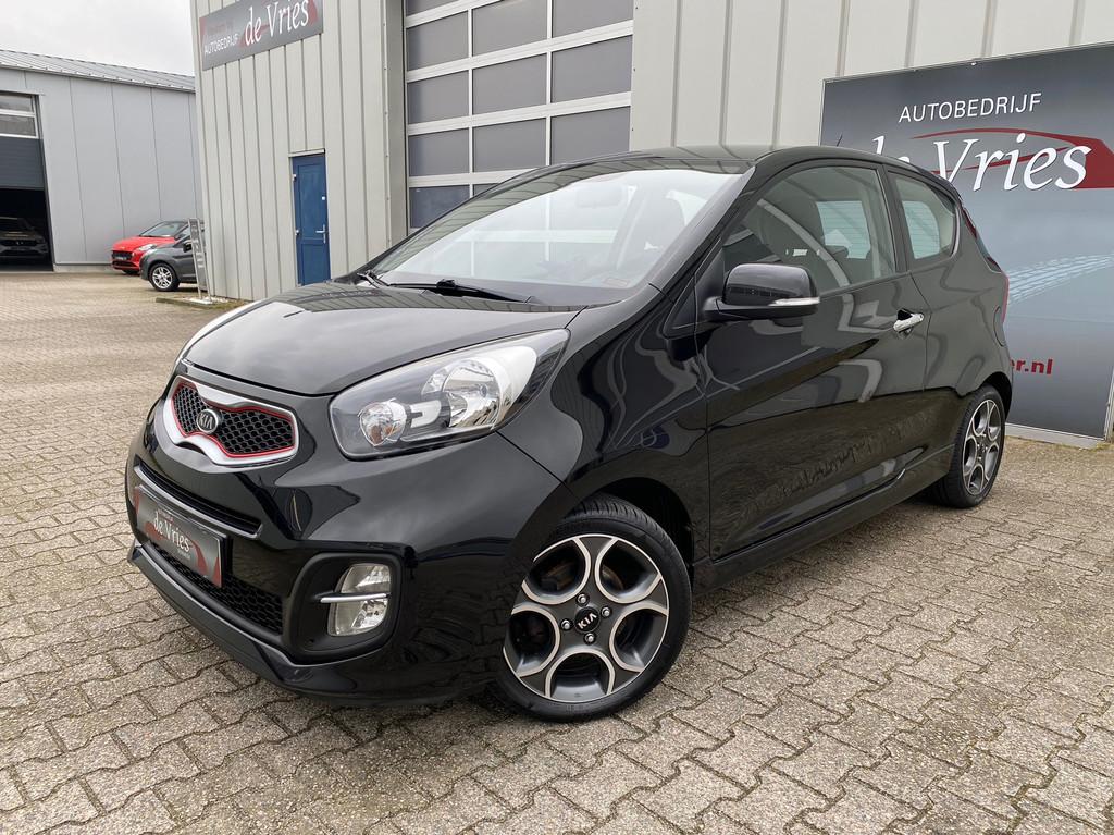 Kia Picanto 1.2 CVVT 86PK Super Pack Clima / Stoelverw / LMV, Voorwielaandrijving, 86 pk, Gebruikt, 4 cilinders