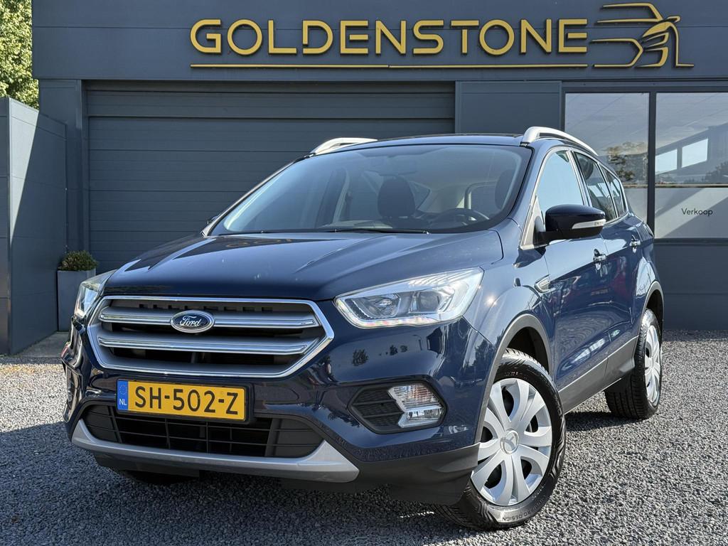 Ford Kuga 1.5 EcoBoost Trend Ultimate 2e Eigenaar,NaviDealer, Stof, Euro 6, Blauw, Origineel Nederlands