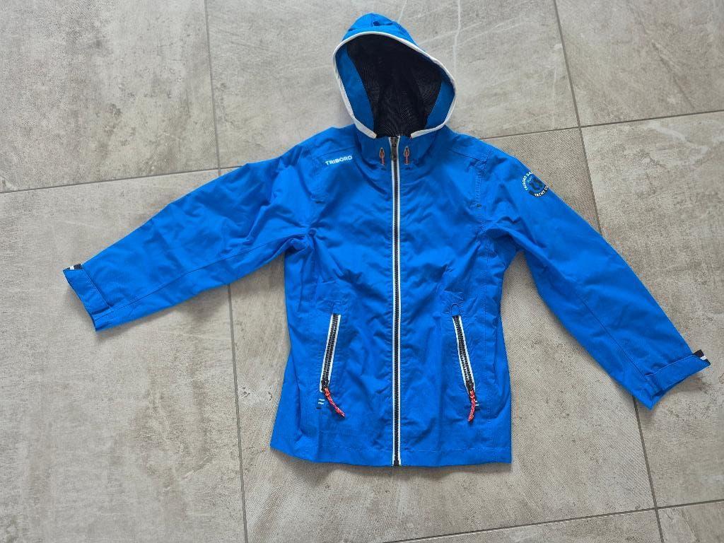 Regenjas blauw - 115-124cm, Kinderen en Baby's, Jongen of Meisje, Decathlon, Ophalen of Verzenden, Zo goed als nieuw