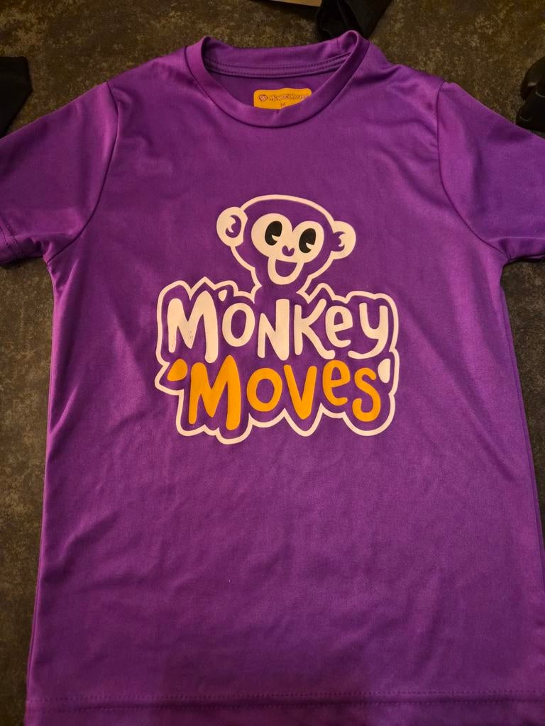 Monkey Moves Sporttenue Maat M, Maat 38/40 (M), Paars, Overige typen, Ophalen of Verzenden