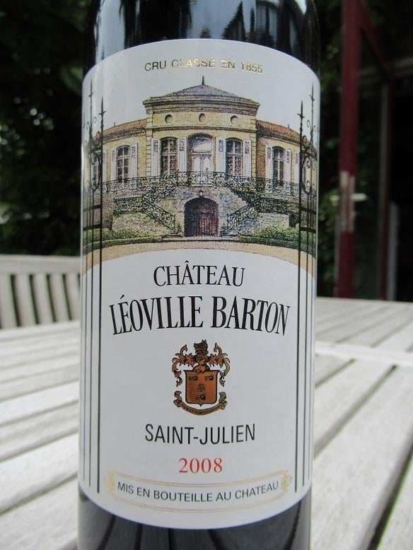 Chateau Leoville Barton 2008 St Julien 93 Parker, Frankrijk, Nieuw, Ophalen of Verzenden, Rode wijn