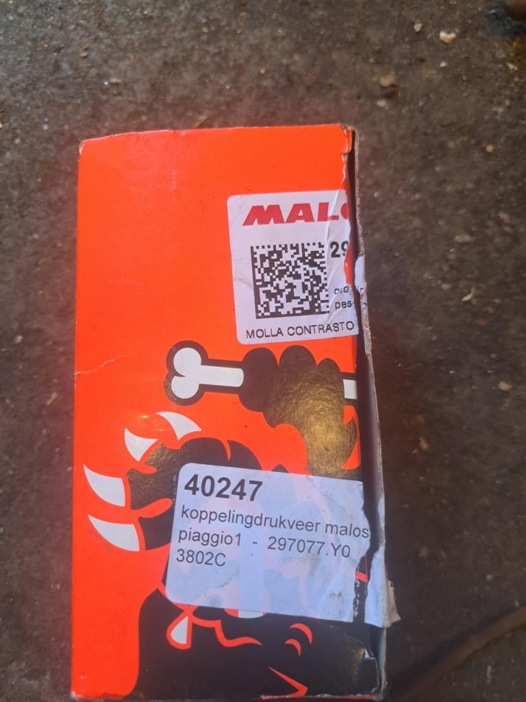 Piaggio gele drukveer Malossi, Fietsen en Brommers, Brommeronderdelen | Scooters, Ophalen