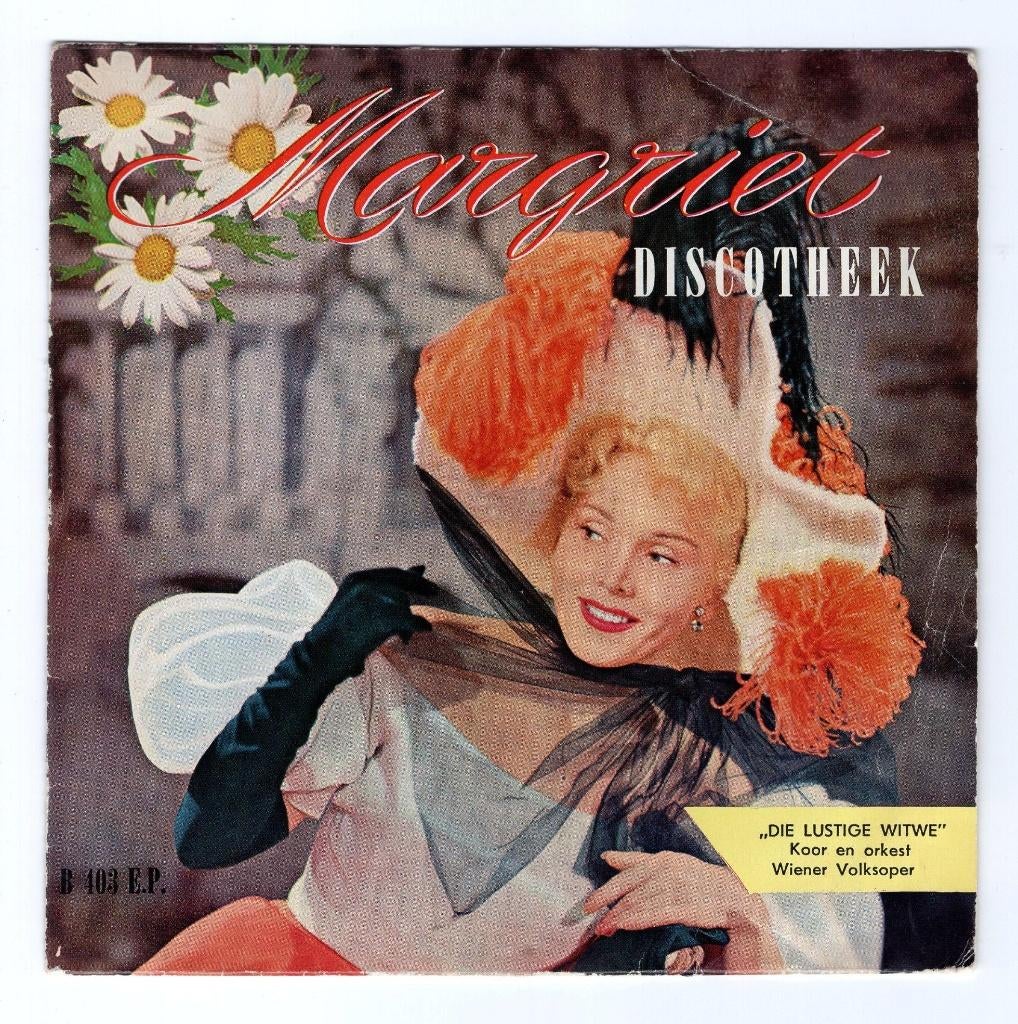 Single: Margriet discotheek - Die lustige Witwe, Ophalen, Gebruikt, Pop