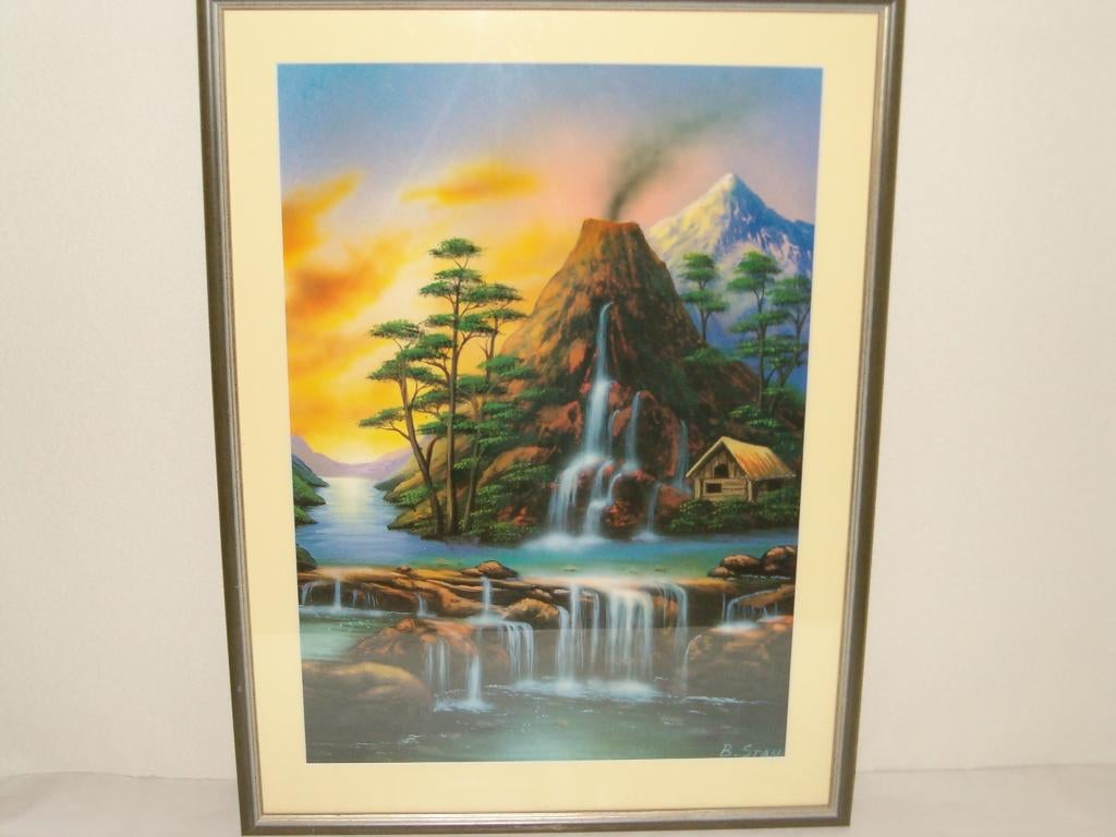 Schilderij, Gebruikt, Ophalen of Verzenden, Schilderij, 75 cm of meer