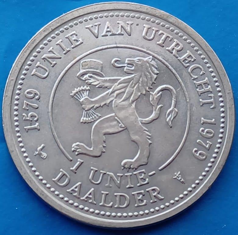 1 Unie Daalder 1979 - Unie van Utrecht, Verzenden, Overige materialen, Nederland