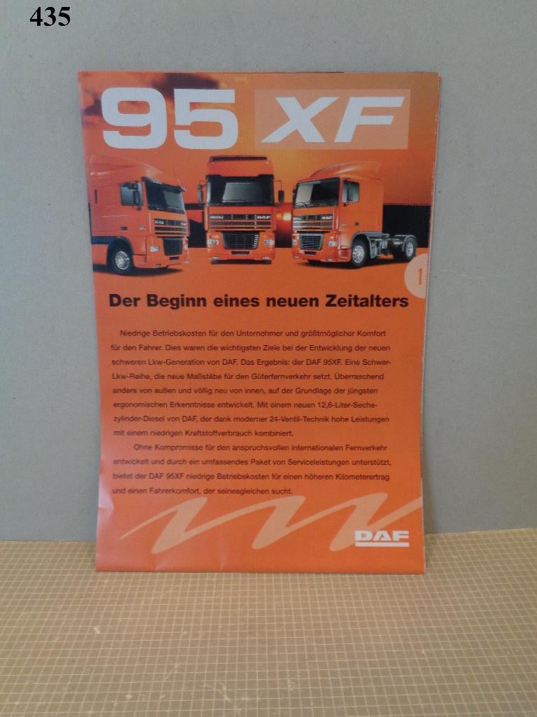 daf brochure, Ophalen of Verzenden, Zo goed als nieuw, Overige merken