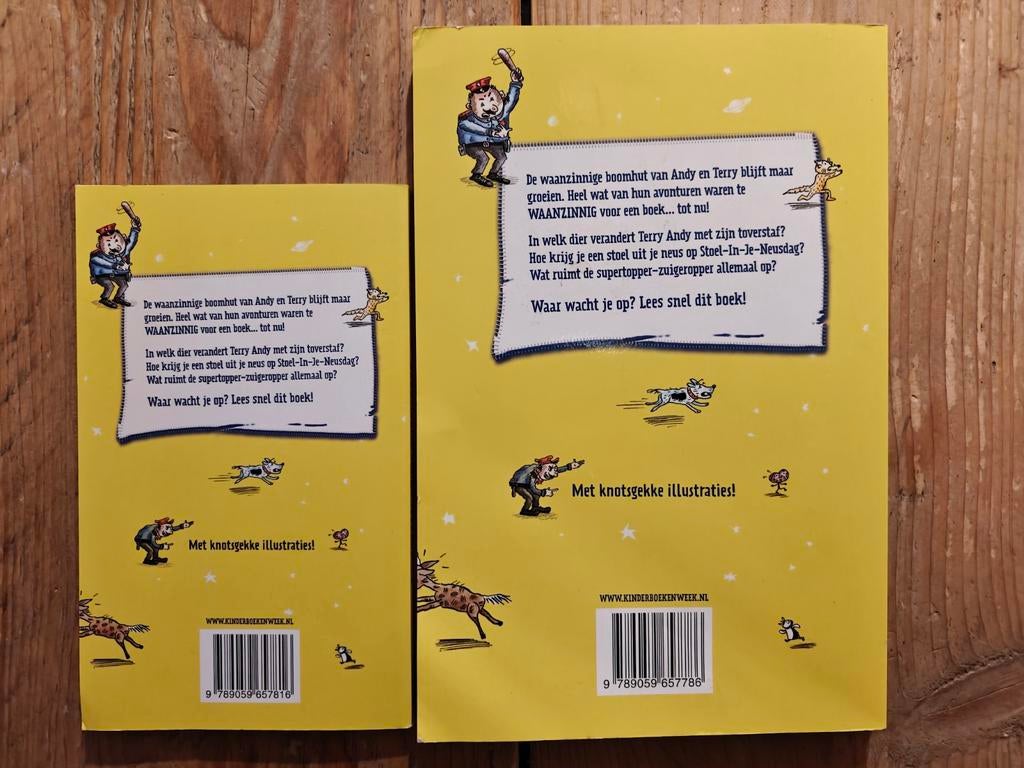 2 X Waanzinnige boomhut verhalen., Ophalen of Verzenden, Zo goed als nieuw, Verhalen