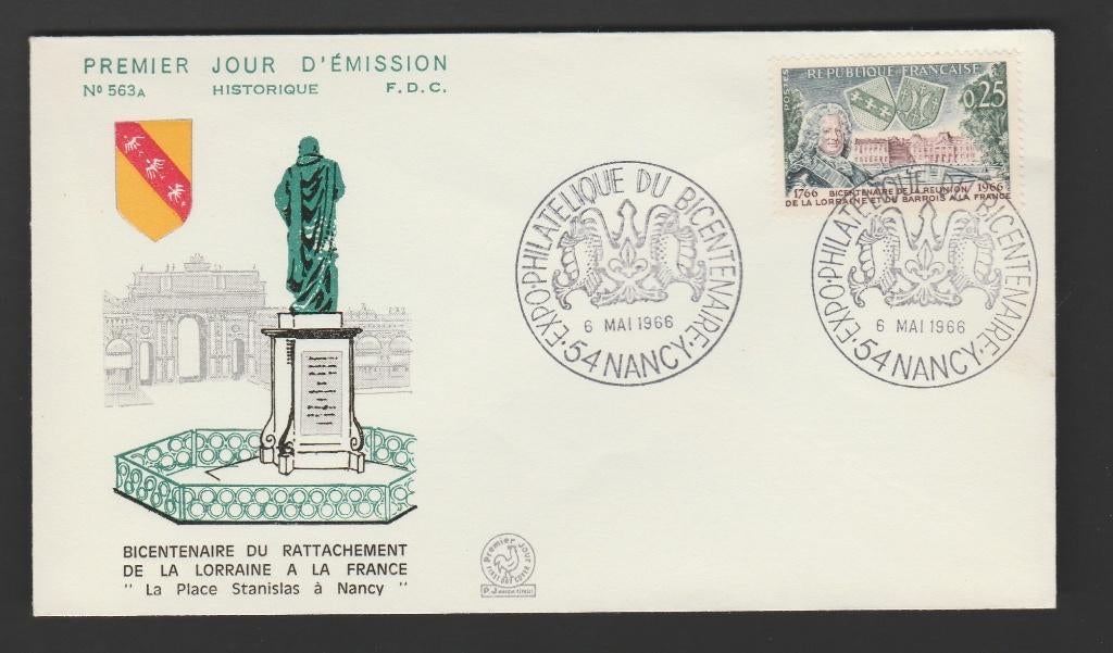 Frankrijk - FDC Michelnr 1545 - Lorraine / Lotharingen, Verzenden, Postfris