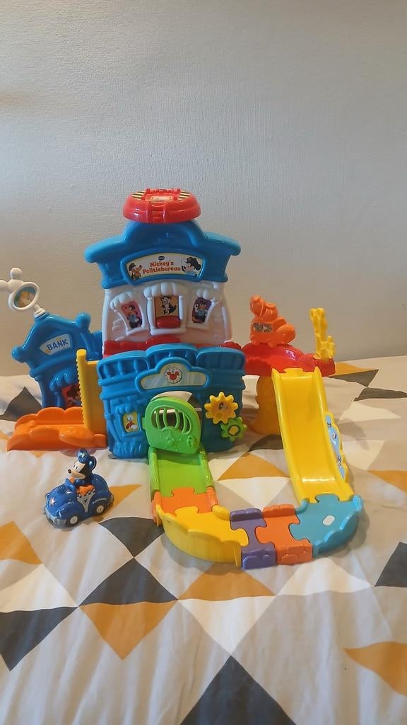 VTech Toet Toet Auto's Disney Mickey's Politiebureau, Ophalen of Verzenden, 2 tot 4 jaar