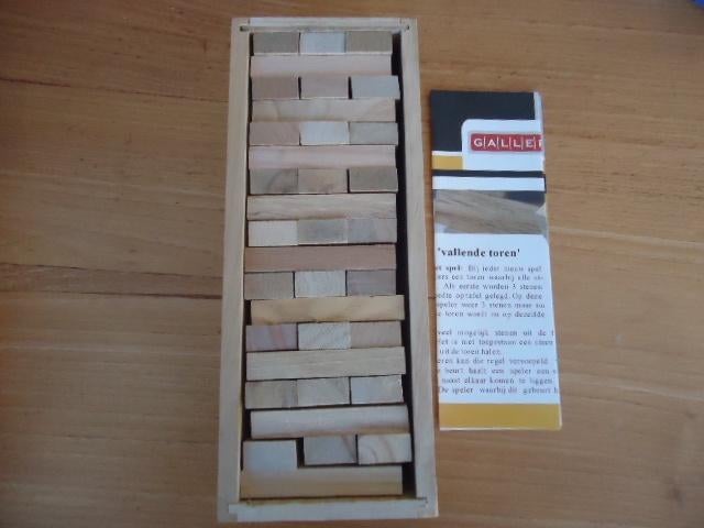 Vallende Toren ( Jenga), Hobby en Vrije tijd, Gezelschapsspellen | Bordspellen, Een of twee spelers, Ophalen of Verzenden, Zo goed als nieuw