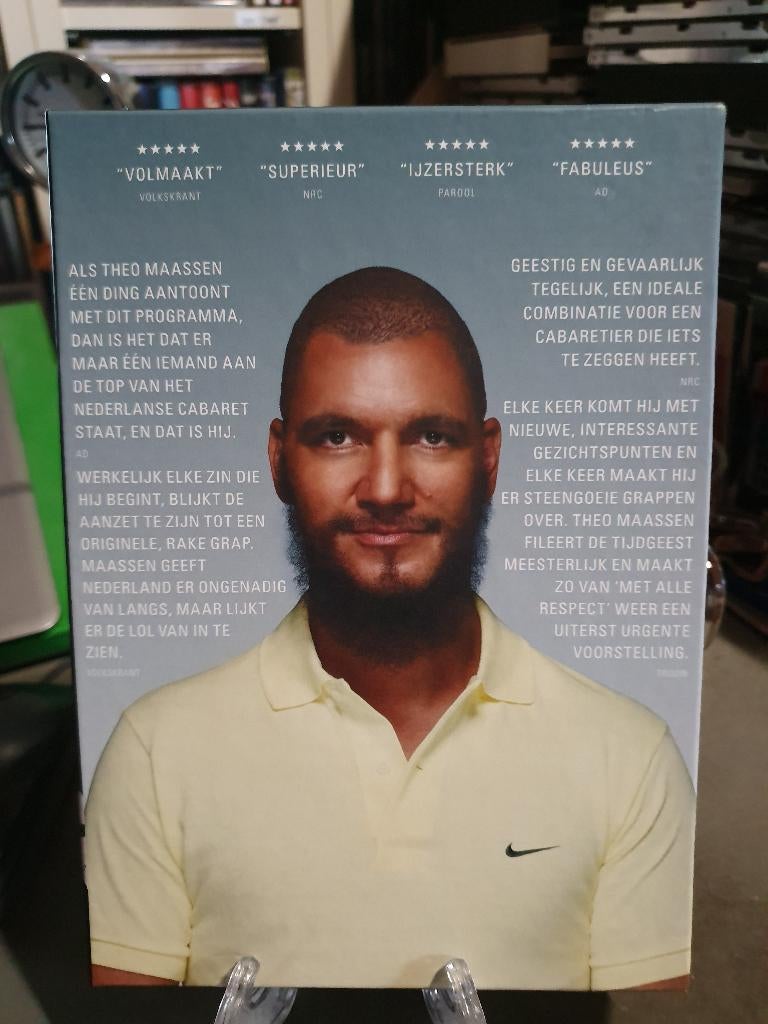 Dvd Theo Maassen Met alle Respect, Alle leeftijden, Ophalen, Zo goed als nieuw, Stand-up of Theatershow