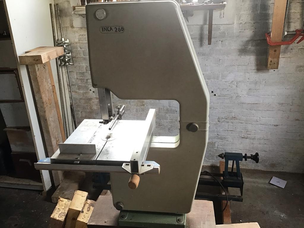 INCA 260 Lintzaagmachine, Ophalen, Gebruikt, 70 mm of meer, 600 tot 1200 watt