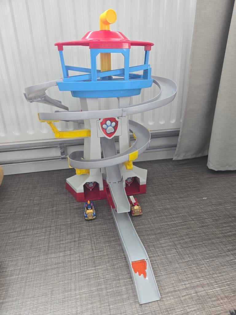 Paw patrol de uitkijk met auto's, Ophalen, Handmatig, Overige merken