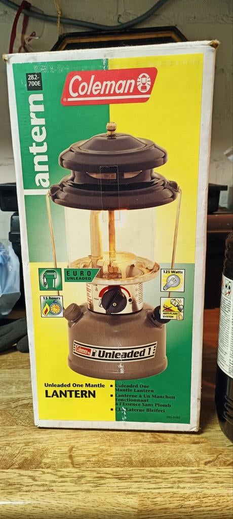 Coleman benzine lamp nr 282-700E, Ophalen of Verzenden