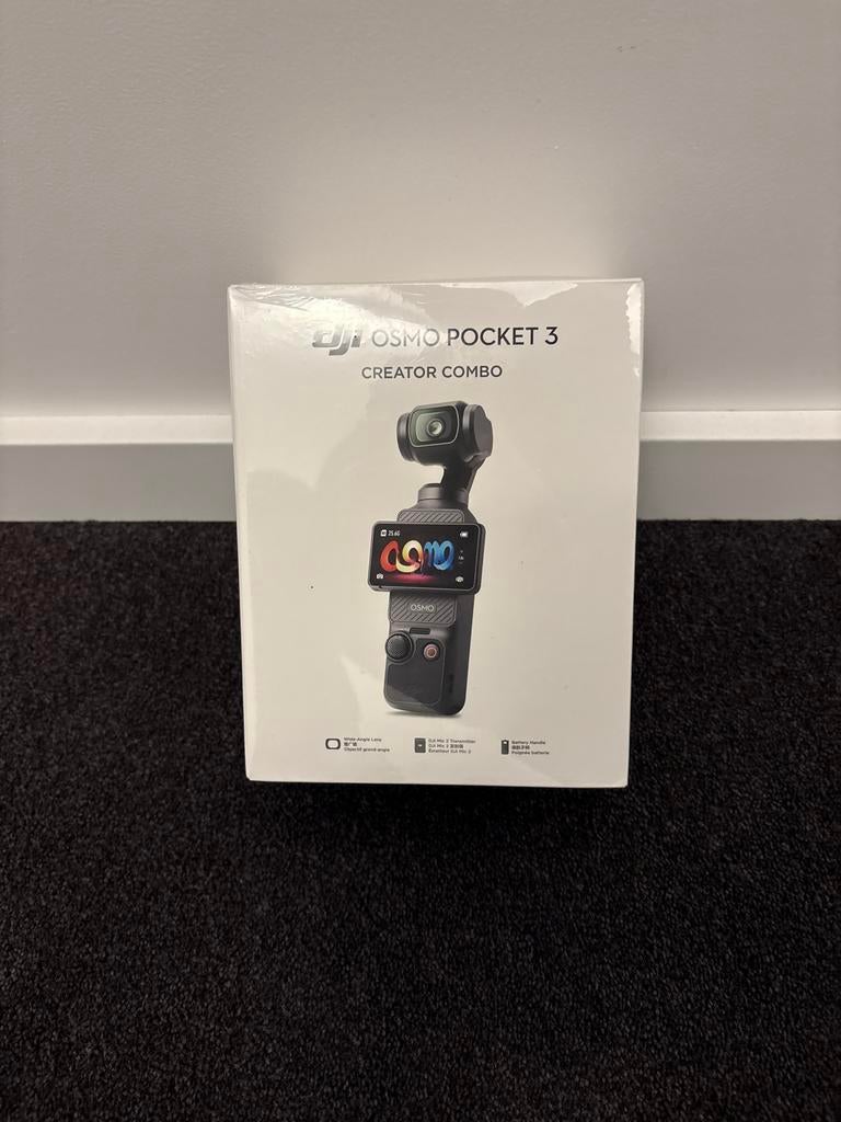 DJI Osmo Pocket 3 Creator Combo - Nieuw in doos, Full HD, Minder dan 8x, Camera, Ophalen