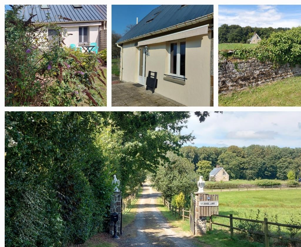 Natuurhuisje met Finse sauna op landgoed in Normandie, In bergen of heuvels, 3 personen, Landelijk, 1 slaapkamer