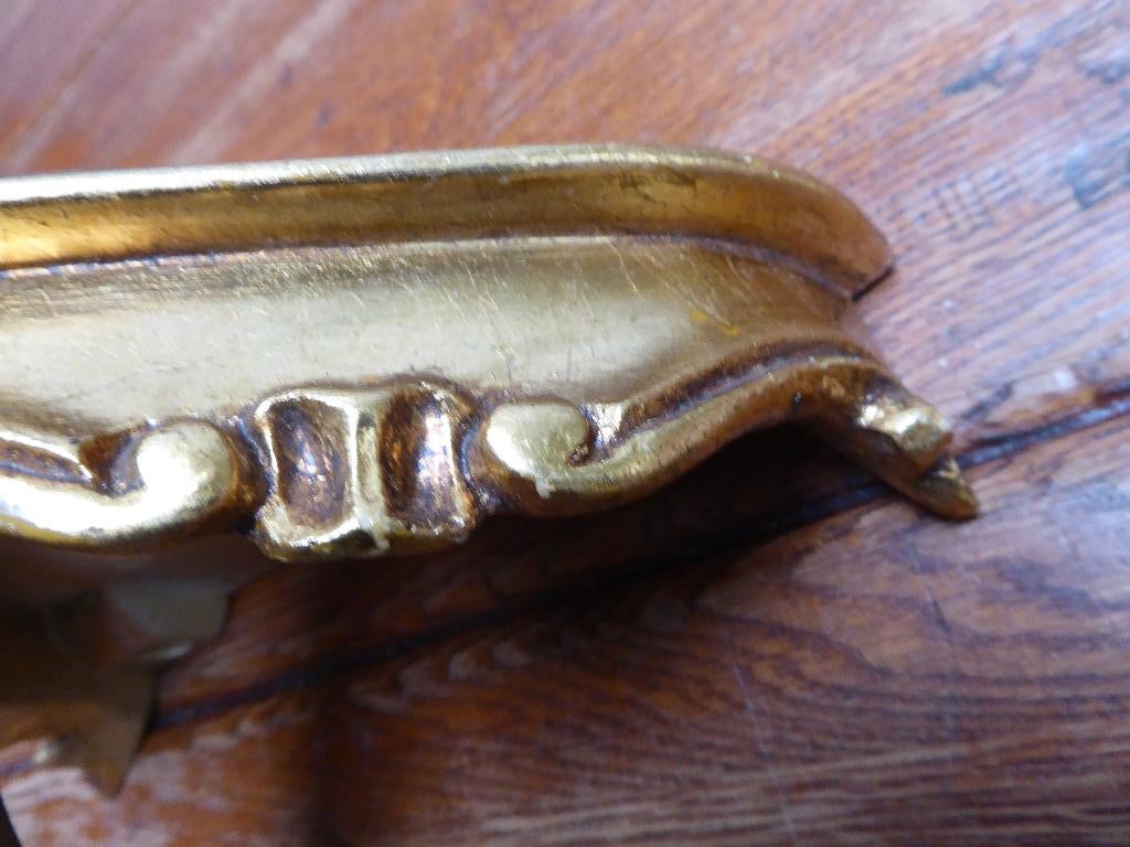 Goudkleurige console in barok stijl, Ophalen of Verzenden