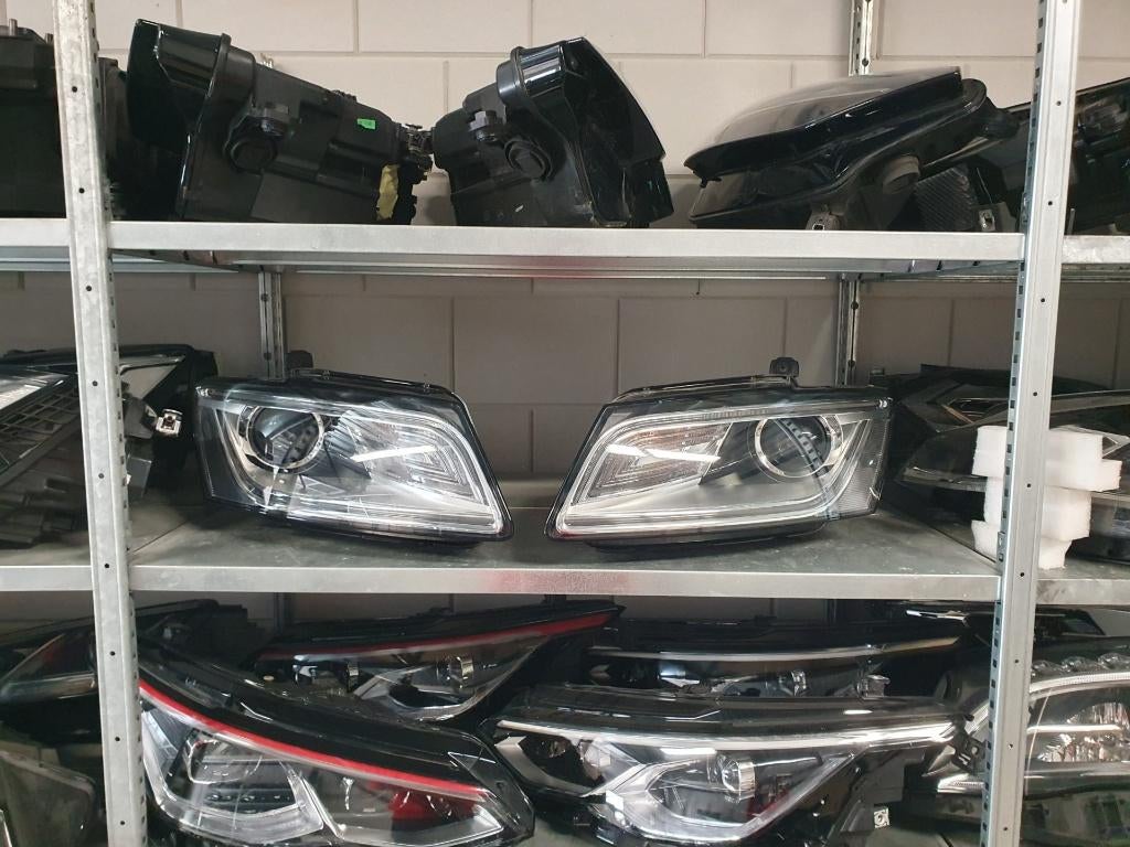 Facelift Audi Q5 SQ5 8R bi xenon led koplampen unit, Auto-onderdelen, Verlichting, Ophalen of Verzenden, Gebruikt, Audi