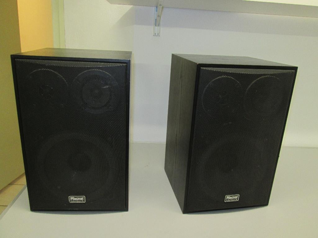 Magnat monitor A luidsprekers 60/100 watt, Gebruikt, Magnat, Ophalen of Verzenden, 60 tot 120 watt