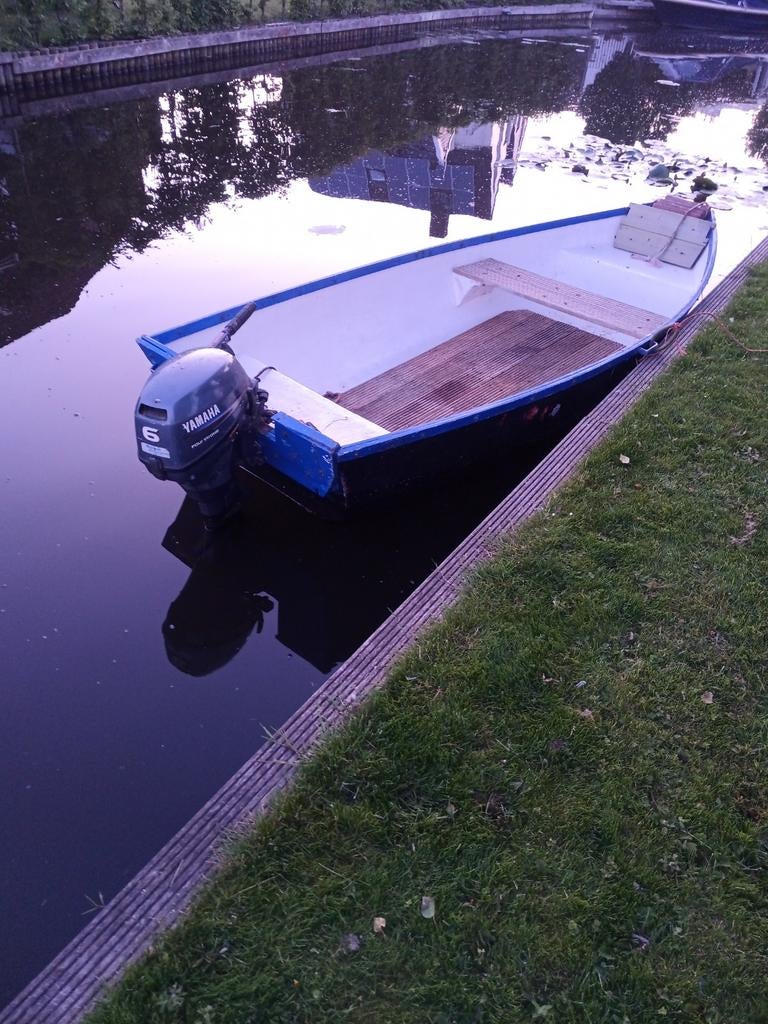 Polyester bootje, Watersport en Boten, Ophalen, Gebruikt, Minder dan 10 pk, Tot 6 meter