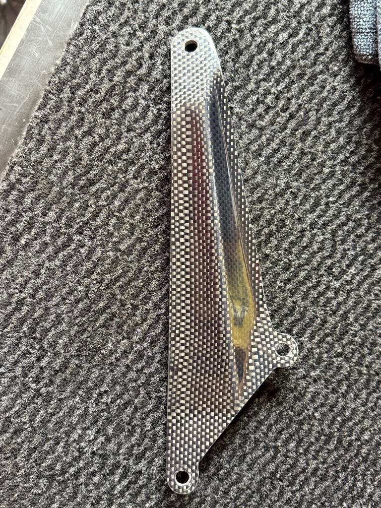 Aprilia RSV Gen 1 Uitlaat Hanger Carbon - Z.g.a.n., Ophalen of Verzenden, Gebruikt