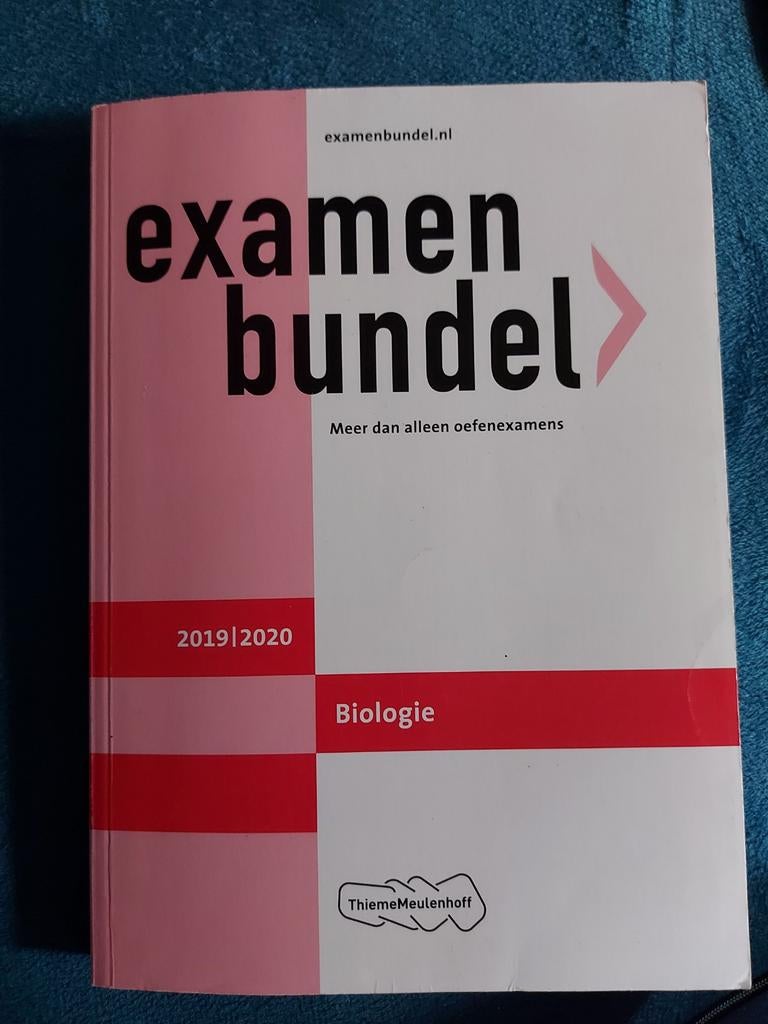 Examenbundel VWO Biologie 2019-2020, Boeken, Schoolboeken, Gelezen, VWO, Ophalen of Verzenden