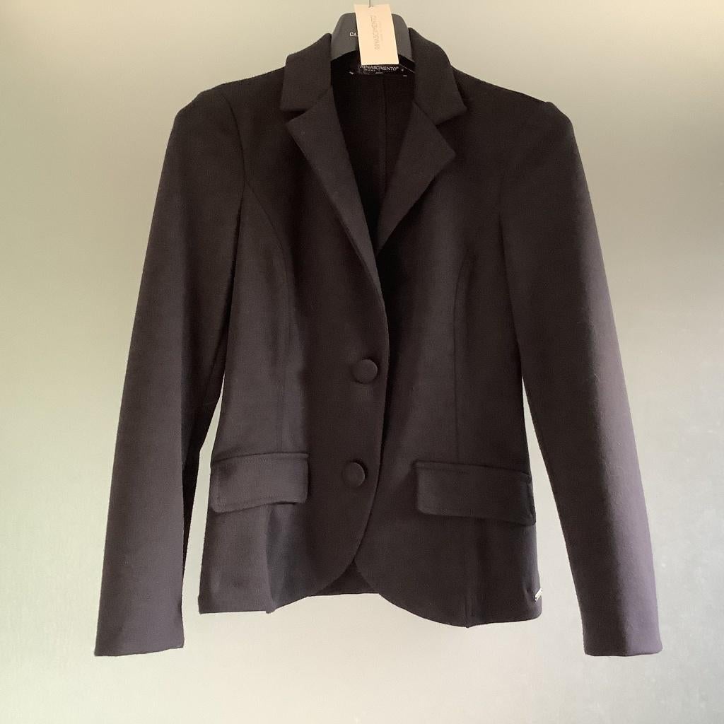 Mooie zwarte Rinascimento Blazer / jasje maat S, Zwart, Rinascimento, Ophalen of Verzenden, Zo goed als nieuw