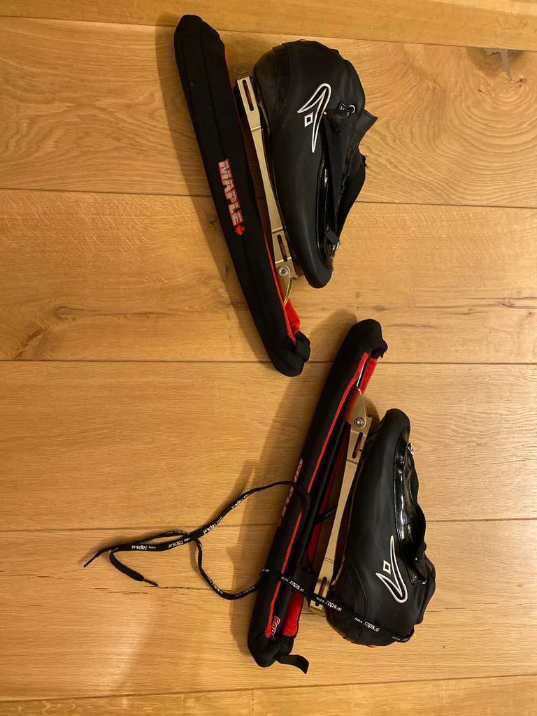Klapschaatsen - Maple - Maat 45, Ophalen, Klapschaats, Zo goed als nieuw, Maple