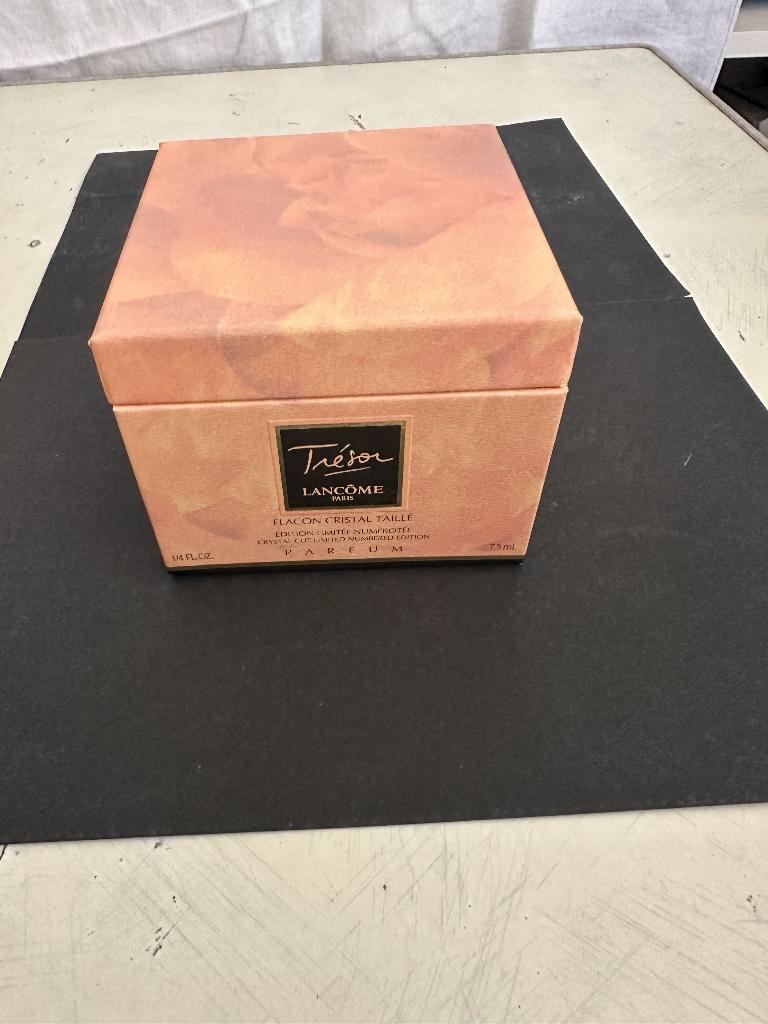 Lancôme Trésor 1990, Swarovski Vintage, Verzenden, Nieuw, Parfumfles, Gevuld