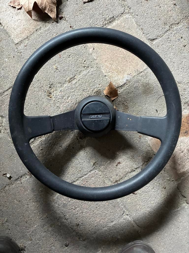 Stuurwiel Fiat 126 (ca. 1978) - Past ook op 126 P/Maluch, Auto-onderdelen, Ophalen of Verzenden, Gebruikt, Fiat