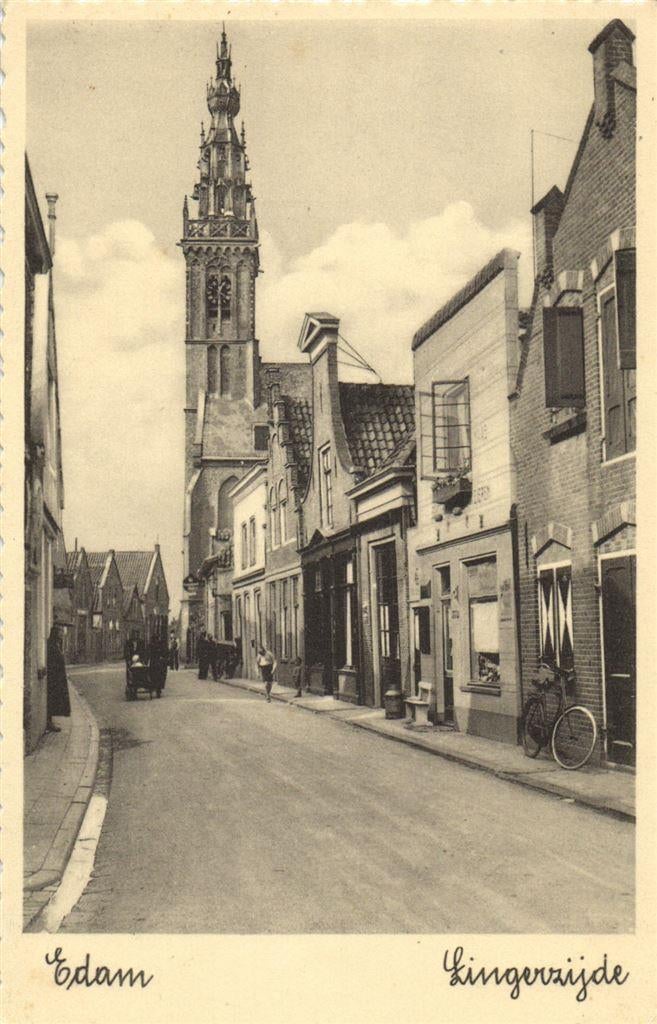 Edam - Lingerzijde - ongelopen, Ophalen of Verzenden, Voor 1920, Ongelopen, Noord-Brabant