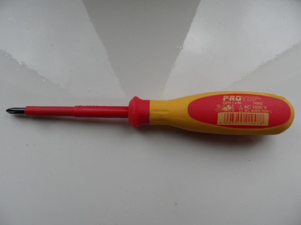 schroevendraaier Witte Protop 1000V PH 1  NIEUW, Doe-het-zelf en Verbouw, Gereedschap | Handgereedschap, Ophalen of Verzenden