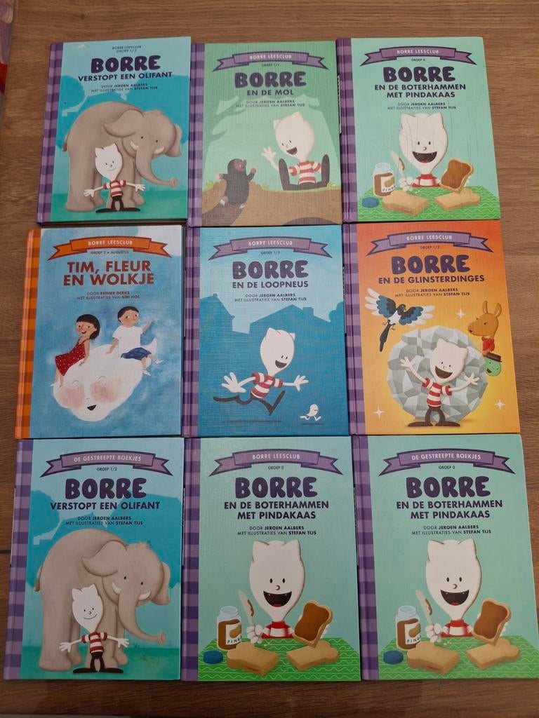 Borre Leesclub Boeken - Diverse Titels, Ophalen of Verzenden, Zo goed als nieuw, Jongen of Meisje